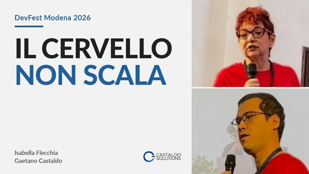 Miniatura del video: “Il cervello non scala”, con i ritratti di Isabella Flecchia e Gaetano Castaldo
